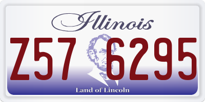 IL license plate Z576295