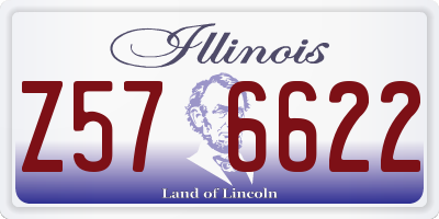 IL license plate Z576622