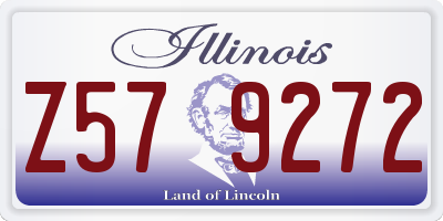 IL license plate Z579272