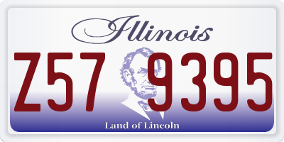 IL license plate Z579395