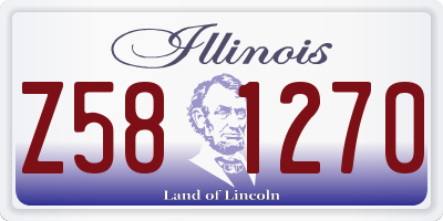 IL license plate Z581270