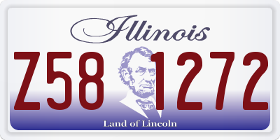 IL license plate Z581272