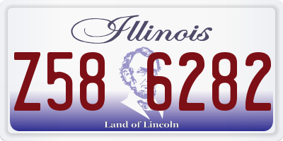 IL license plate Z586282
