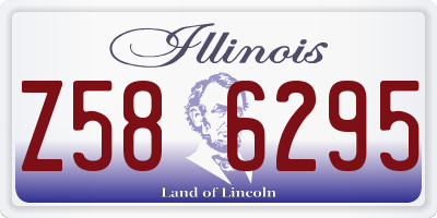 IL license plate Z586295