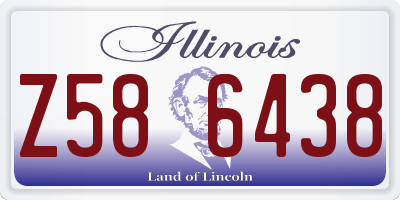 IL license plate Z586438