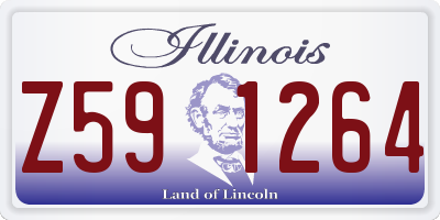 IL license plate Z591264