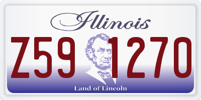 IL license plate Z591270