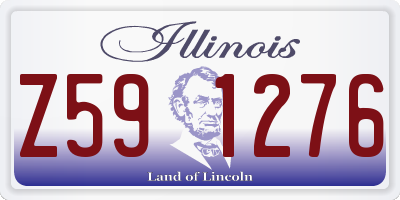 IL license plate Z591276