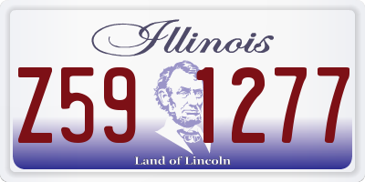 IL license plate Z591277