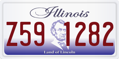 IL license plate Z591282