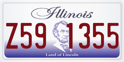 IL license plate Z591355