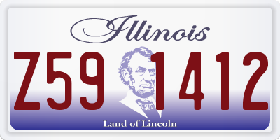 IL license plate Z591412
