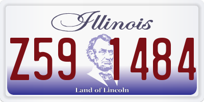 IL license plate Z591484