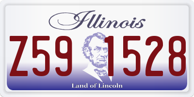 IL license plate Z591528