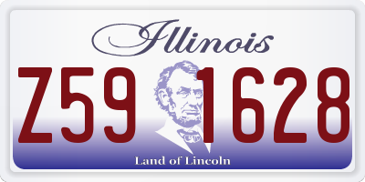 IL license plate Z591628