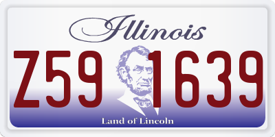 IL license plate Z591639