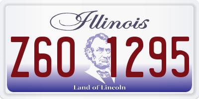 IL license plate Z601295