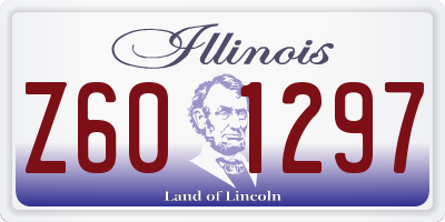 IL license plate Z601297