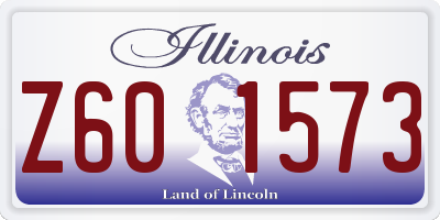 IL license plate Z601573