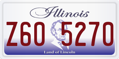 IL license plate Z605270