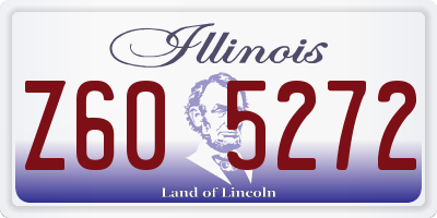 IL license plate Z605272
