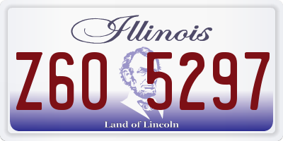 IL license plate Z605297