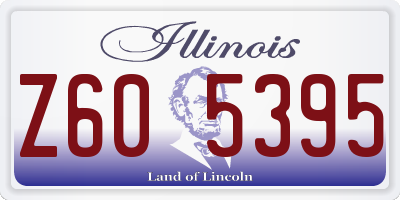 IL license plate Z605395