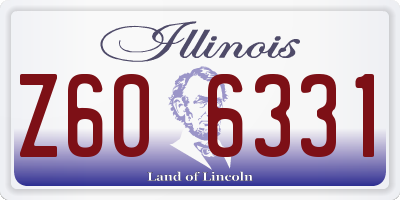 IL license plate Z606331