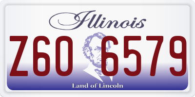 IL license plate Z606579