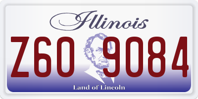 IL license plate Z609084