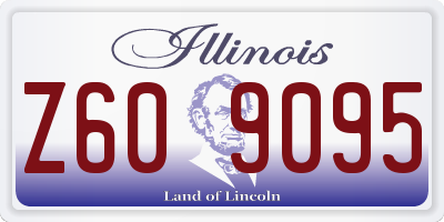 IL license plate Z609095