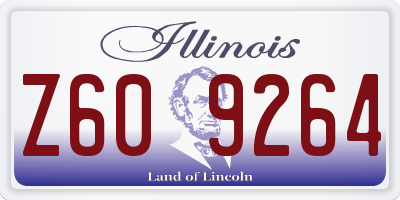 IL license plate Z609264