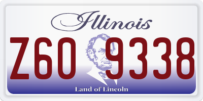 IL license plate Z609338
