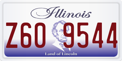 IL license plate Z609544