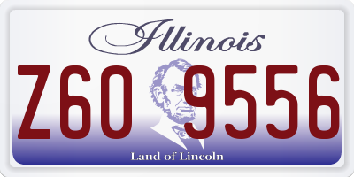 IL license plate Z609556