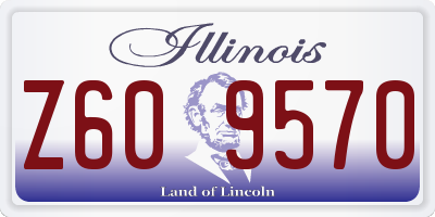 IL license plate Z609570