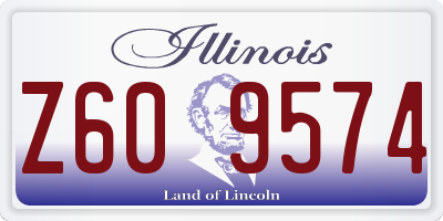IL license plate Z609574