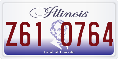 IL license plate Z610764