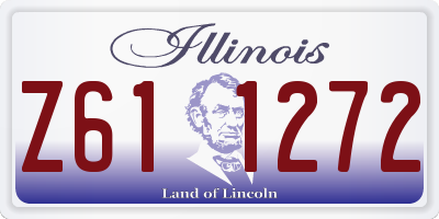 IL license plate Z611272