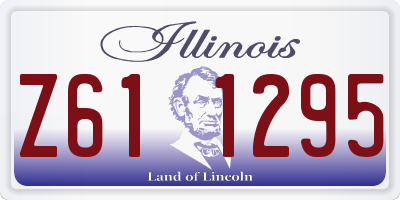 IL license plate Z611295