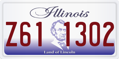 IL license plate Z611302