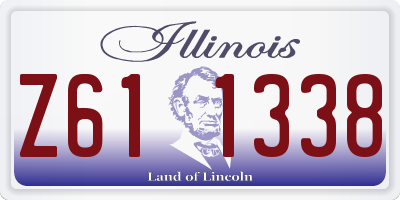 IL license plate Z611338