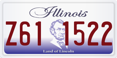 IL license plate Z611522