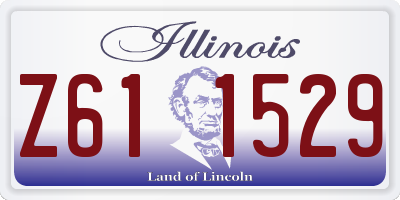 IL license plate Z611529