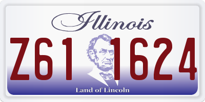 IL license plate Z611624