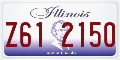 IL license plate Z612150