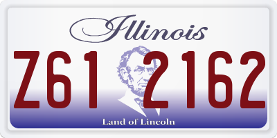 IL license plate Z612162