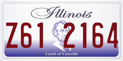 IL license plate Z612164