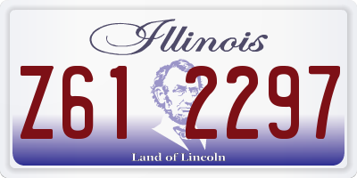 IL license plate Z612297