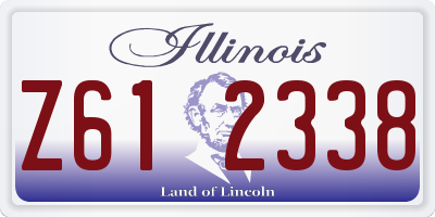 IL license plate Z612338